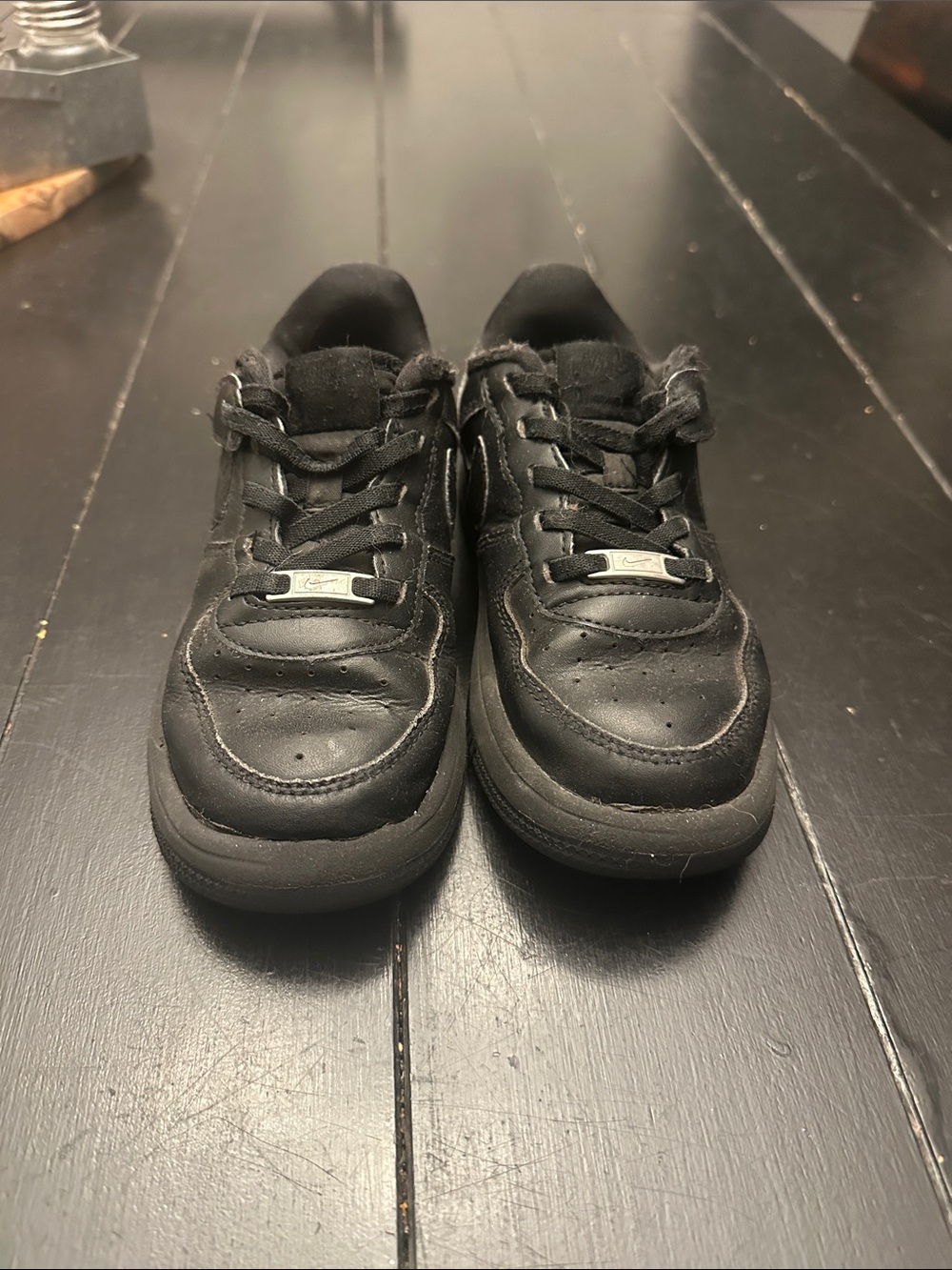 Nike Kids Black Low-Top Sneakers